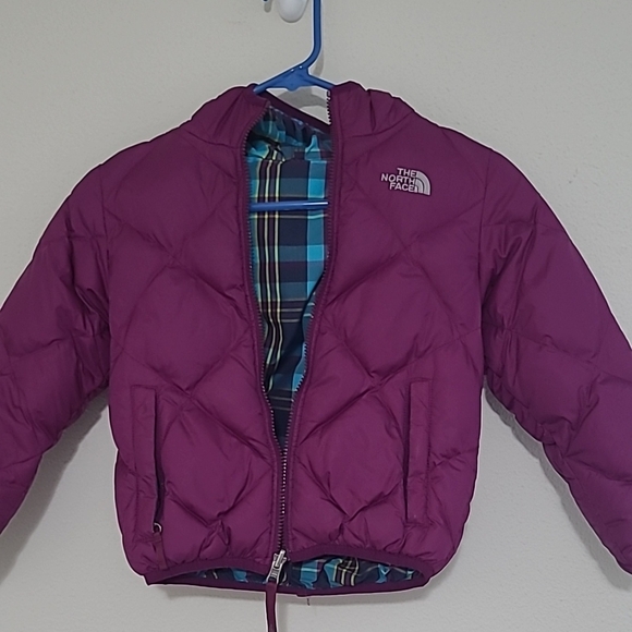 The North Face Kids Purple Jacket - Picture 1 of 4